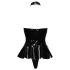 Black Level - body met halsband - zwart