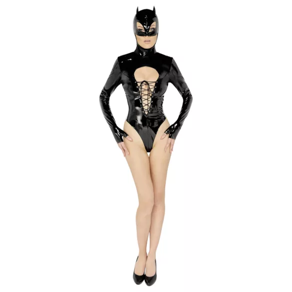 Black Velvets - bodysuit met lange mouwen - zwart - Batwoman - L