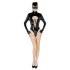 Black Velvets - bodysuit met lange mouwen - zwart - Batwoman - XL