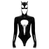 Black Velvets - bodysuit met lange mouwen - zwart - Batwoman - XL