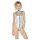 Black Level - Halsband body zilver