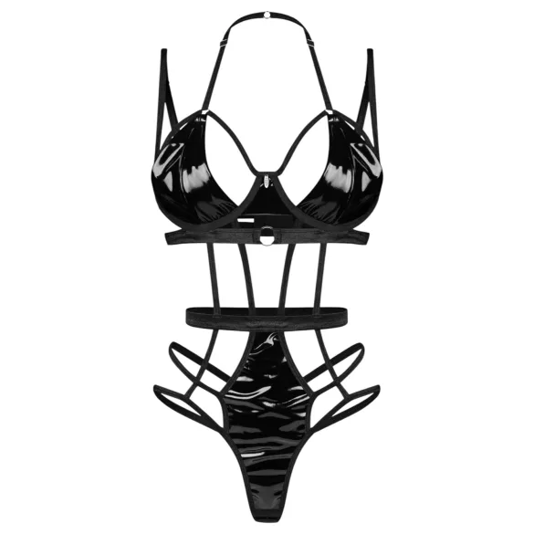 Obsessive Keira - body met bandjes - zwart