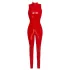 Black Level - catsuit zonder mouwen - rits - rood - M
