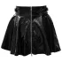 Black Level - latex minirok - zwart