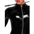 Noir - Ritssluiting Lange Mouwen Jumpsuit (Zwart)