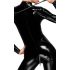Noir - Ritssluiting Lange Mouwen Jumpsuit (Zwart)