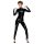 Noir - Ritssluiting Lange Mouwen Jumpsuit (Zwart) - XL