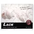 Lakens - laklederen bedsheet - waterdicht - wit 200x230cm