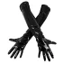 Black Level - lak handschoenen - glanzend - zwart