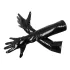 Black Level - lak handschoenen - glanzend - zwart - L