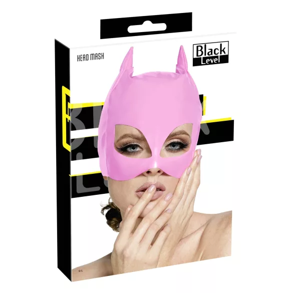 Black Level - lak masker kattenvorm - roze