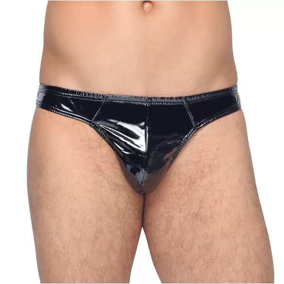 Black Level - herentanga lakleer - zwart