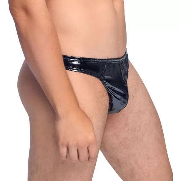 Black Level - herentanga lakleer - zwart
