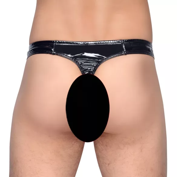 Black Level - herentanga lakleer - zwart