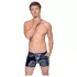 Black Level - heren boxershort met zijzak - lakleer - zwart