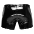 Black Level - heren boxershort met zijzak - lakleer - zwart