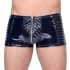 Black Level - heren short met ritssluiting (zwart)