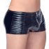 Black Level - heren short met ritssluiting (zwart)