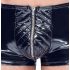 Black Level - heren short met ritssluiting (zwart)