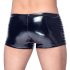 Black Level - heren short met ritssluiting (zwart) - M