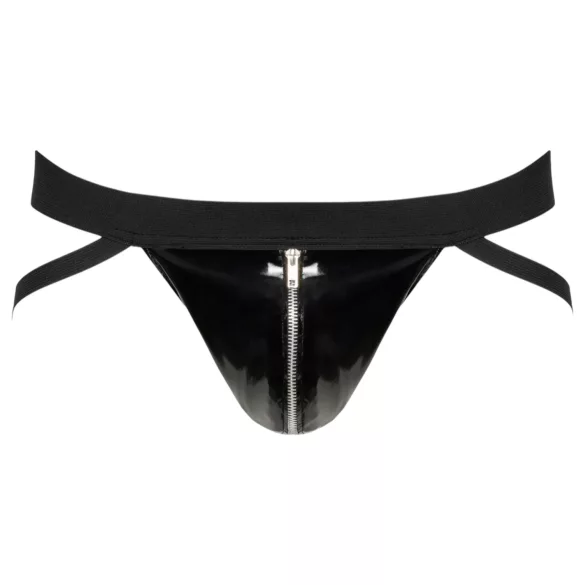 Black Level - jockstrap met rits - zwart - L