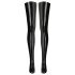 LATEX - damespanty (zwart) - 2XL