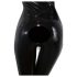 LATEX - Zwarte lange mouwen damesoverall - S