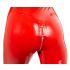 LATEX - dames jumpsuit met lange mouwen (rood)