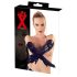 LATEX - lange unisex handschoen (zwart)