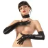 LATEX - lange unisex handschoenen - zwart - XL