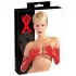 LATEX - lange unisex handschoenen - rood - L