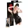 LATEX - minijurk zonder mouwen - zwart - latex - M
