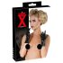 LATEX - korte unisex handschoenen (zwart) - M
