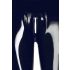 LATEX - ritsleggings (zwart)