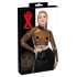 LATEX - Transparante latex top (transparant-zwart)