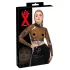 LATEX - latex top - doorschijnend - zwart - M