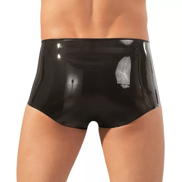 LATEX - boxershort met penisomhulsel - zwart