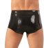 LATEX - Boxershort + Penismantel (zwart) - L/XL