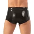 LATEX - boxershort met penisomhulsel - zwart - L/XL