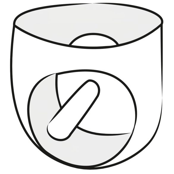 LATEX - herenslip met interne penis en anaal dildo (zwart) - M