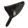 LATEX - buitenste en binnenste dildo's - zwart (S-L)