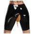 LATEX - Latex onderbroek met afvoeropening (zwart)