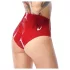 LATEX - slip met levensechte dildo (rood)