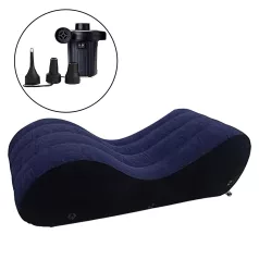 Desirel Magic Pillow - Opblaasbare sekssofa - groot (blauw)