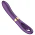 Funny Me Dual - vibrator met tongfunctie en dubbele motor - oplaadbaar - paars