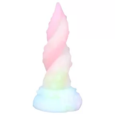 OgazR Kraken - gedraaid tentakel dildo - 18 cm - regenboog