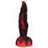 OgazR Hell Dong - geribbelde dildo - 20 cm (rood)
