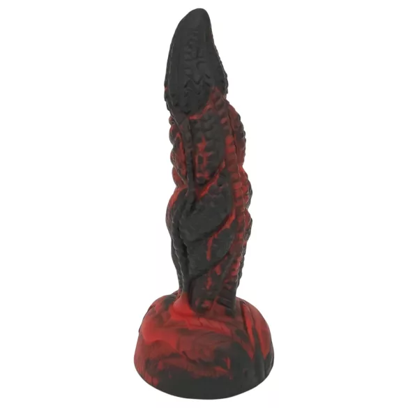OgazR - Dildo - Geribbeld - 20 cm - Rood