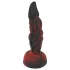 OgazR - Dildo - Geribbeld - 20 cm - Rood