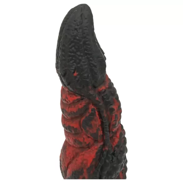 OgazR - Dildo - Geribbeld - 20 cm - Rood